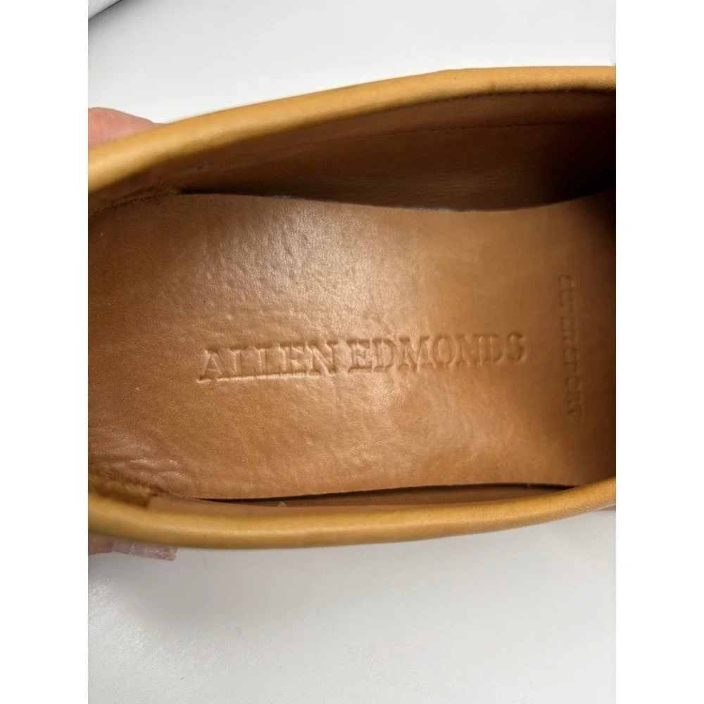 Allen Edmonds SUPER SPORT PENNY Men's Sz 9.5D Leather Loafers Handsewn